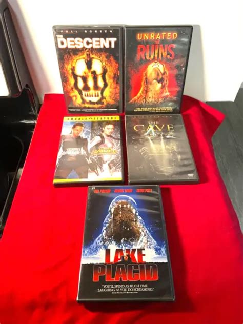 Lot Of 5 Modern Horror Dvd Movies ~ The Descent And The Ruins Exc Cond
