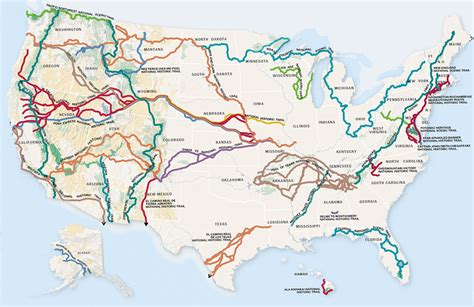 National Trails Guide Americas Greatest Adventures