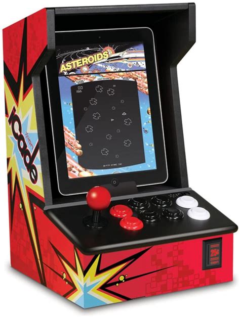 Ion Icade Arcade Bluetooth Cabinet For Ipad Lever Minds
