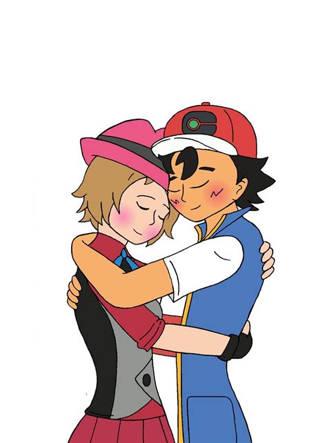 Request Ash And Serena Galar Outfits Hug By Snowdog Zic On Deviantart