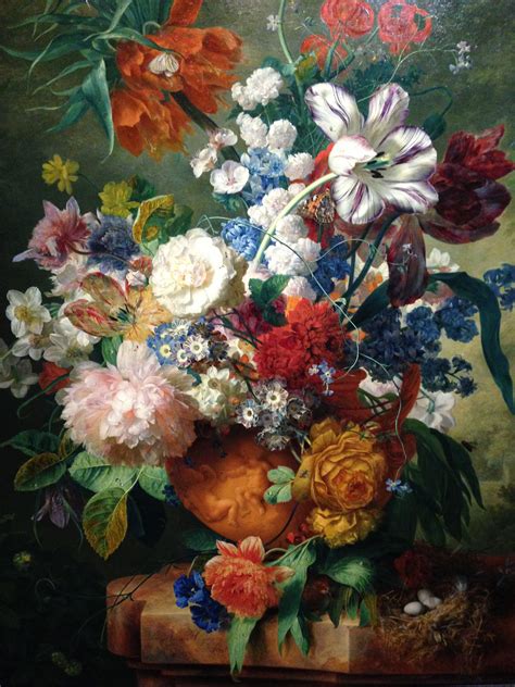 Jan Van Huysum Art Floral Floral Painting Fine Art Painting Old