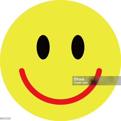 Clip Art Of Simple Smileyface Stock Illustration Download Image Now