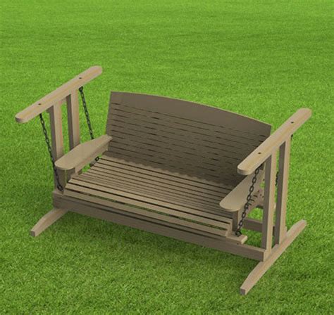 Free Standing Porch Swing Woodworking Plans Easy To