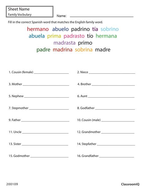 Spanish Greetings Classroomiq Spanishworksheets Newte