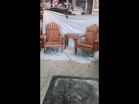 Had to add some shims. My DIY Adirondack Chair with Pull-Out Footrest - YouTube