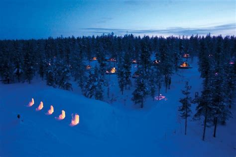 Thermal Glass Igloos Offer Views Of The Northern Lights At Finlands