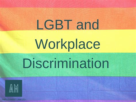 First, other people's personal opinions, confusion, or discomfort do not justify preventing transgender people from using the bathroom that corresponds with their gender identity. LGBT and Workplace Discrimination - AM Employment Law Ltd