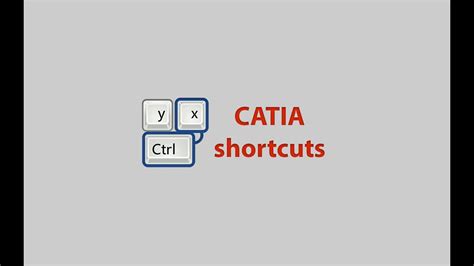 Power Of Catia Shortcuts 5 Faster Modeling Youtube