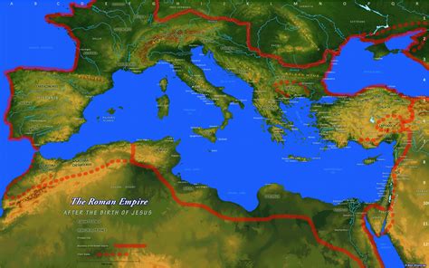 Parousia Fulfilled Map Of Roman Empire