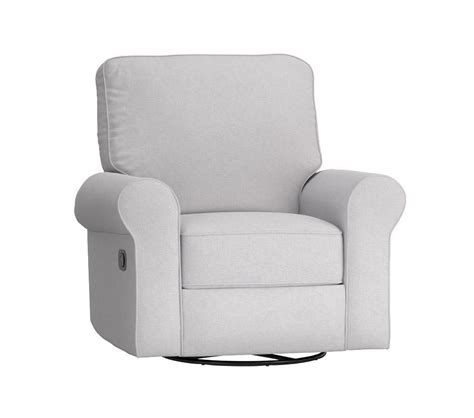 According to the printed catalog as well as a video on the web site, these chairs are supposed to be made in italy. Pottery Barn Comfort Swivel Rocker & Recliner | Recliner ...