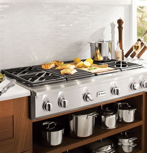 There're several factors you may need to consider, such as the grill size, capacity, fuel consumption and, and. ZGU484NGPSS | Monogram 48" Professional Gas Rangetop with ...