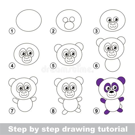 Where the party pandas at? ️How to Draw a Panda: Step By Step Guide ️