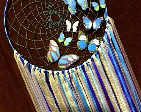 Colorful Butterfly Dream Catcher Dreamcatchers T Ideas Etsy In
