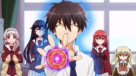 8 Animes Donde El Protagonista Es El Put0 Amo En Una Escuela De Magia