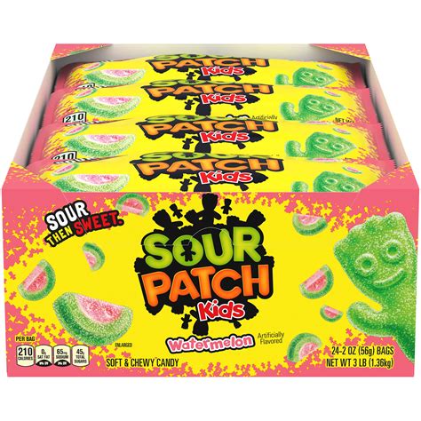 Sour Patch Kids Watermelon Soft And Chewy Candy 24 2 Oz Bags Buy
