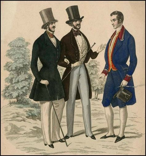 Heres What Fashionable Men Dressed Like In The 1800s Bespoke