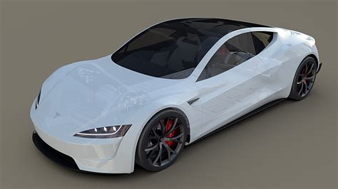A $50,000 deposit is required to reserve one, but if you want to get to the front of the line you'll have to pony up a full $250,000 for one of the first 1. Tesla Roadster 2020 White with interior and chassis ...
