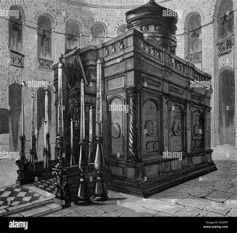 Grave Chapel In The Church Of The Holy Sepulchre In Jerusalem
