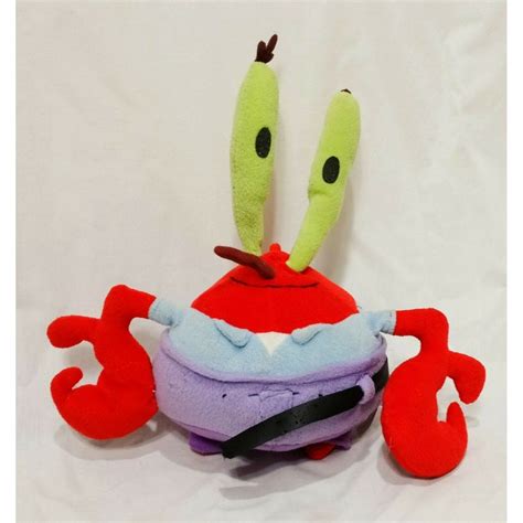 Krusty Krab Mr Krabs Spongebob Squarepants Plush Toy Doll Etsy
