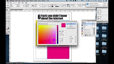 InDesign Simple Infographic - YouTube