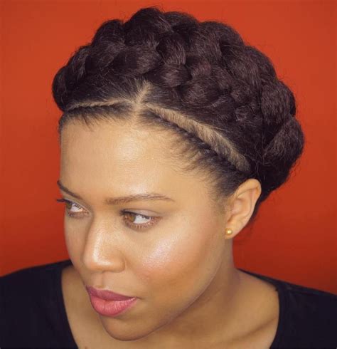 60 Inspiring Examples Of Goddess Braids Natural Hair Styles African Hairstyles Goddess Braids