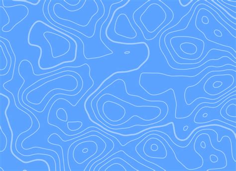 Topographic Contour Lines In Blue Background Download Free Vector Art