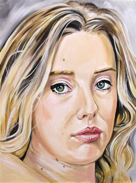 Portrait Of Haley Reed Oil Artwork Scrolller