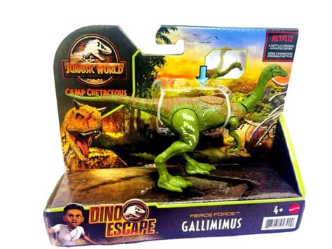 New Jurassic World Netflix Camp Cretaceous Dino Escape Gallimimus