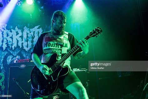 Guitarist Ari White Of King Parrot Performs At Slims On June 8 2016 News Photo Getty Images