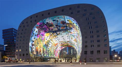 Archaeologist made some pretty interesting discoveries during construction. Market Hall Rotterdam by MVRDV | A As Architecture