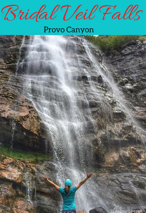 Bridal Veil Falls Utah Hike