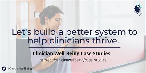 resources from the action collaborative on clinician well being and resilience national