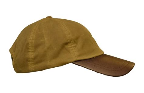 unisex wax baseball cap waxed cotton leather peak one size walker and hawkes