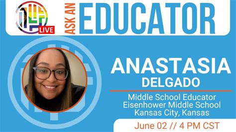 Ask An Educator Anastasia Delgado Youtube