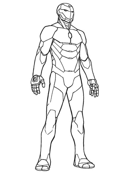 Iron Man 15 Coloring Page Free Printable Coloring Pages For Kids