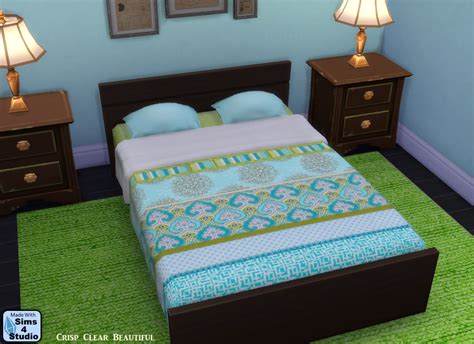 Sophia Bedding Standalone Modpod Recolor With 12 Swatches Sims 4 Studio