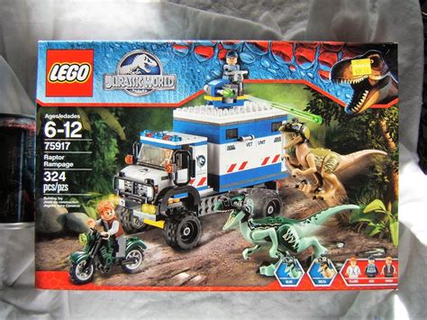 Lego Jurassic World Raptor Rampage 75917 For Sale Online Ebay