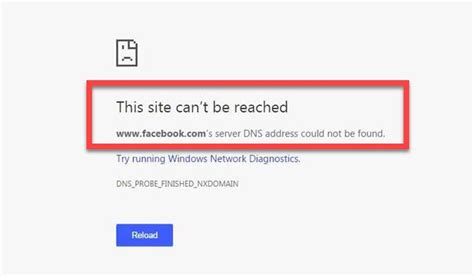 Server DNS Address Could Not Be Found Error In Chrome Server Dns Addressing