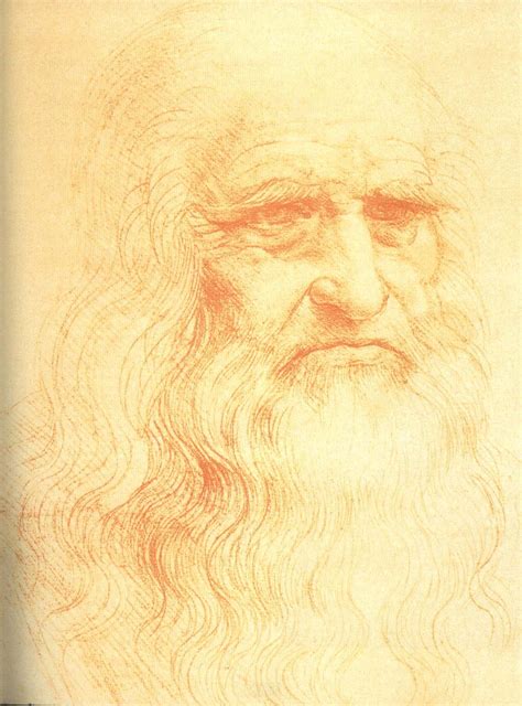 Self Portrait Painting Leonardo Da Vinci Oil Paintings