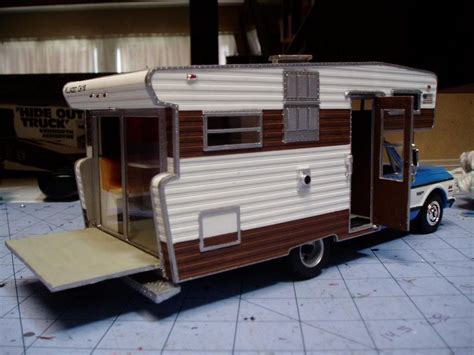 Open Road Pickup Camper This Is A Model Of A Camper That Was Actually