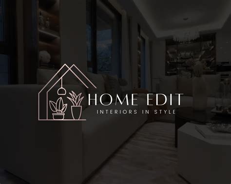 Home Decor Logo Interior Design Logo Home Staging Logo Etsy