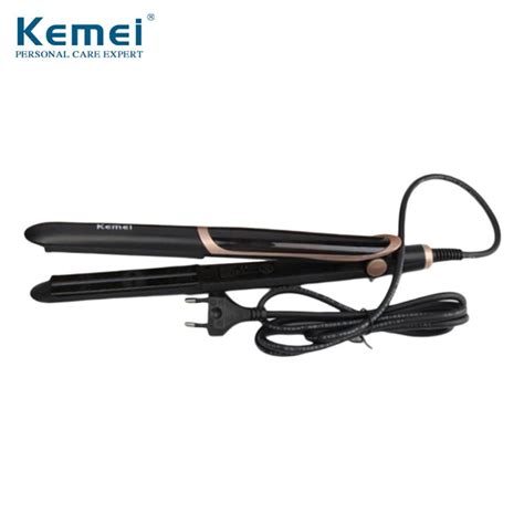 Kemei Km329 Km 2219 Hair Straightening Irons Fast Heating Flat Irons