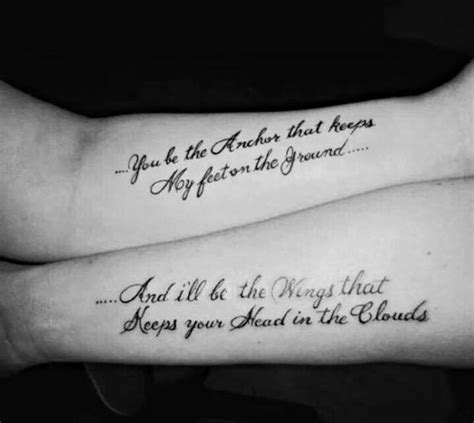 10 quote tattoos for couples who totally complete each other couple tattoo quotes tattoo