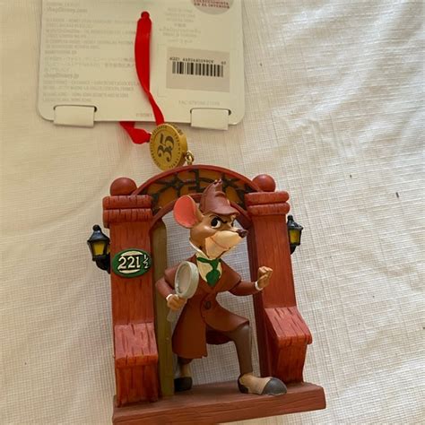 Disney Holiday Great Mouse Detective 35th Anniversary Ornament