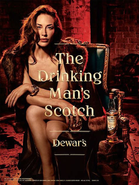 Dewars The Drinking Mans Scotch Preferred By English Women Adweek