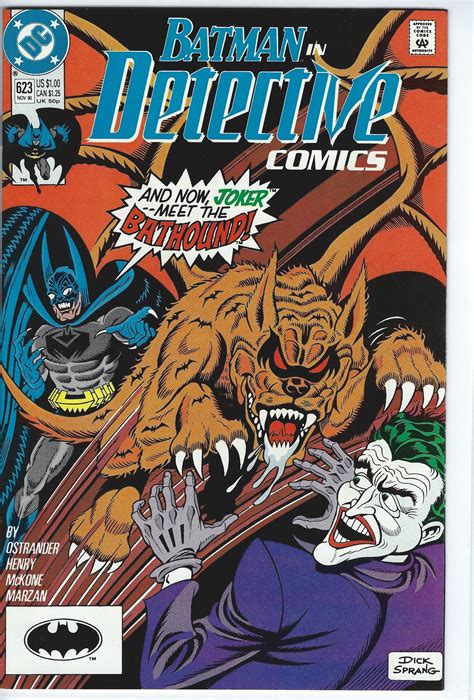Detective Comics 623, 1990, DC Comics in 2020 | Comics, Detective comics, Batman comic books