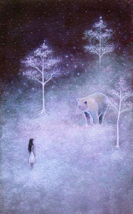 Crescent Moon Bear Maybe By Kaebobee On Deviantart Bear Art Moon
