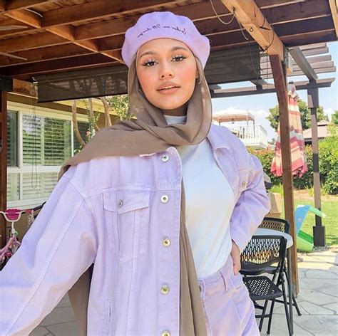 Aesthetic Hijab Outfits🥺💜 Outfit Ideeën Straatstijl Outfits