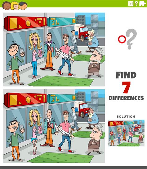 Spot The Difference Free Printable Football