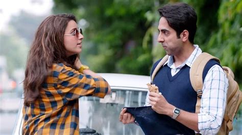 Meri Pyaari Bindu Trailer Ayushmann Is The Sambha To Parineetis Gabbar Bollywood Hindustan